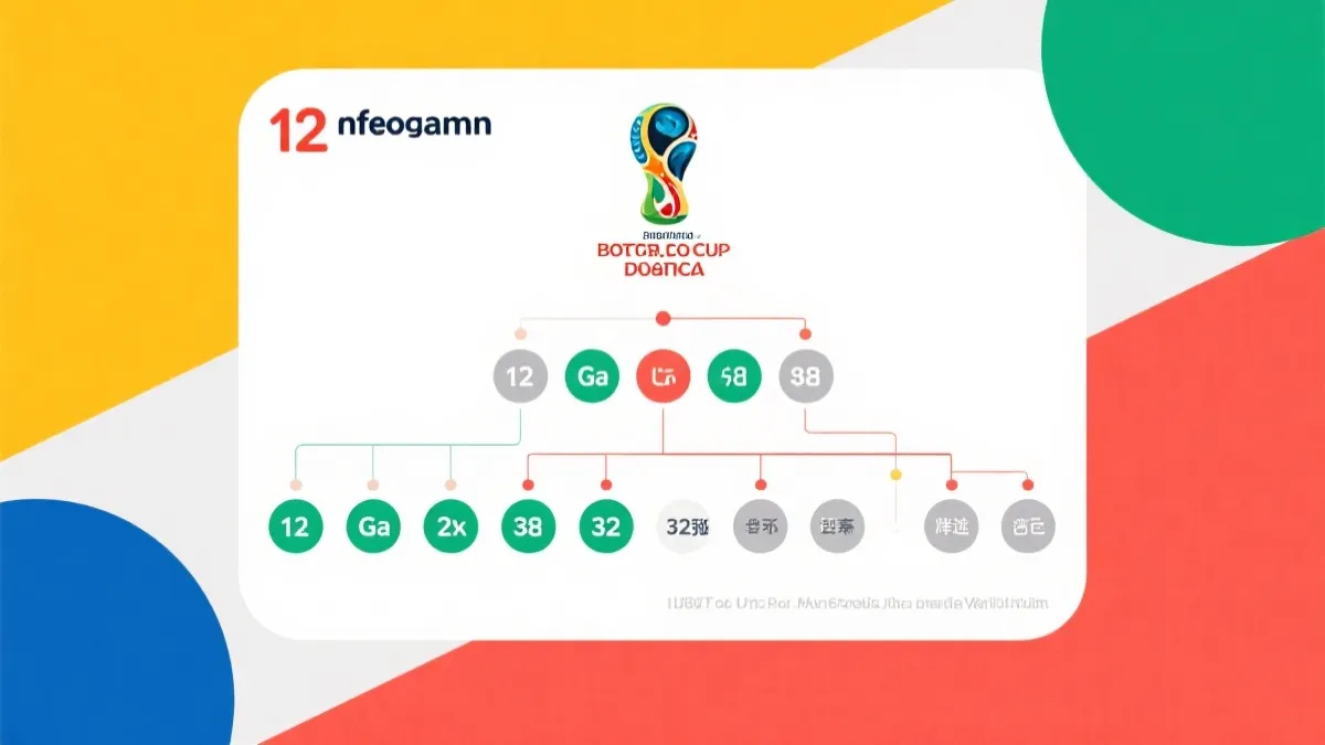 2026世界杯48队赛制图解：12组小组赛到32强淘汰赛的晋级路径