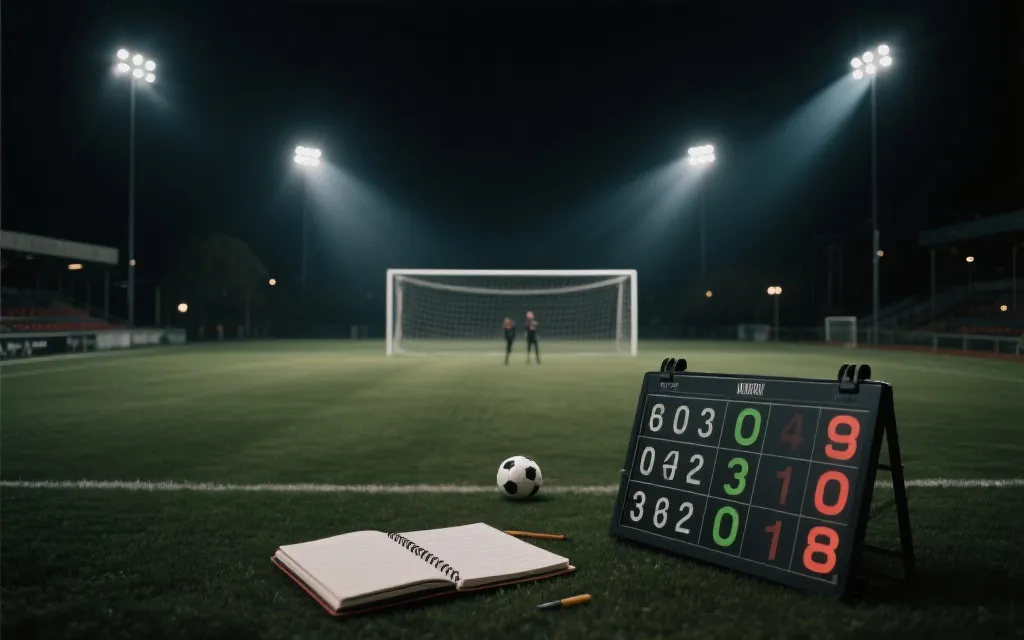 淘汰赛点球大战夜晚球场氛围与数据复盘